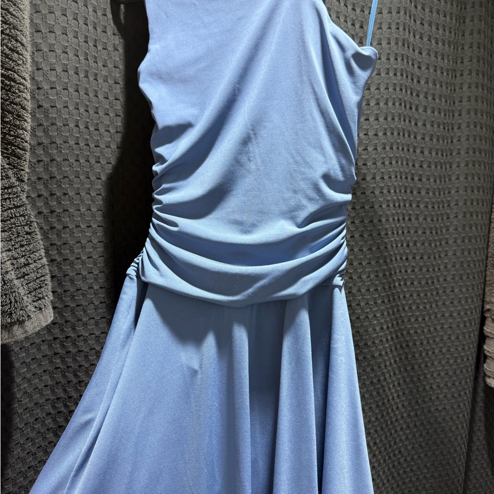Abercrombie & fitch Asymmetrical Midi Dress - Picture 5 of 7